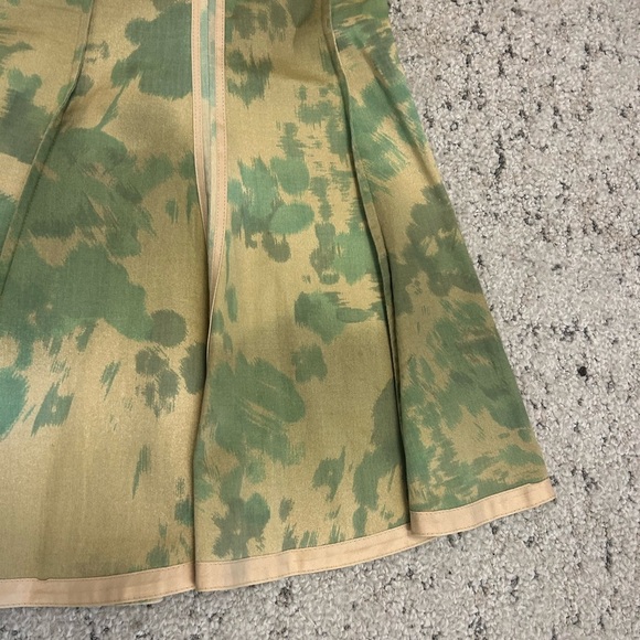 Odille (Anthropologie) Sz.12 cotton skirt just dry cleaned! Pleated beautiful - Picture 5 of 9